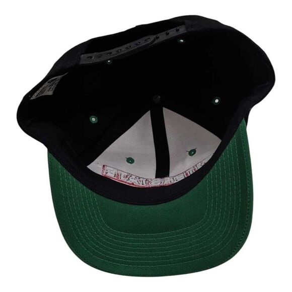 Vintage Interstate Batteries Snapback Hat‎ Adjustable Black Green Milano Hat - Picture 3 of 4